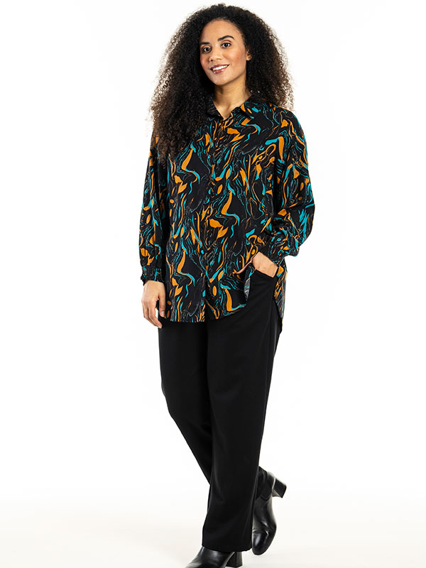 BITTA - Plus Size Skjorte fra Studio