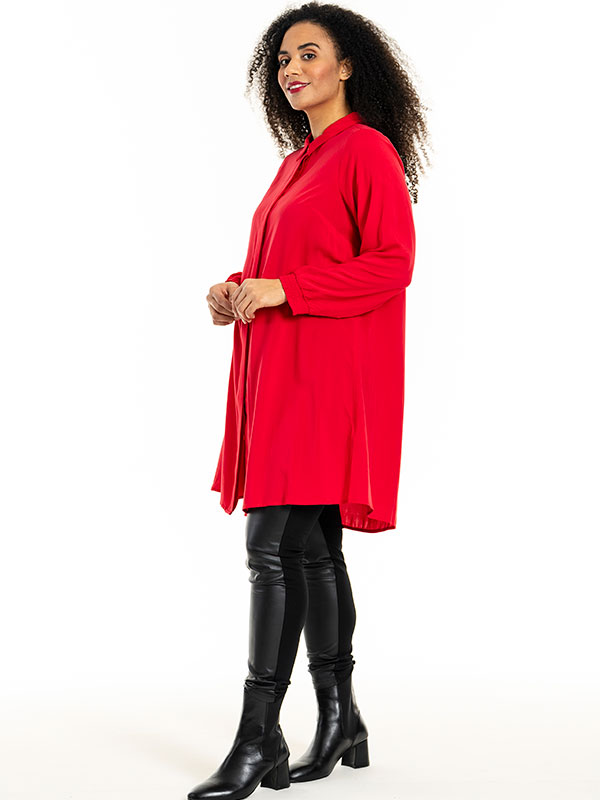 EMILIE - Plus Size Skjorte fra Studio
