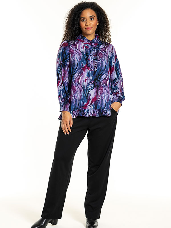INGER - Plus Size Bluse fra Studio