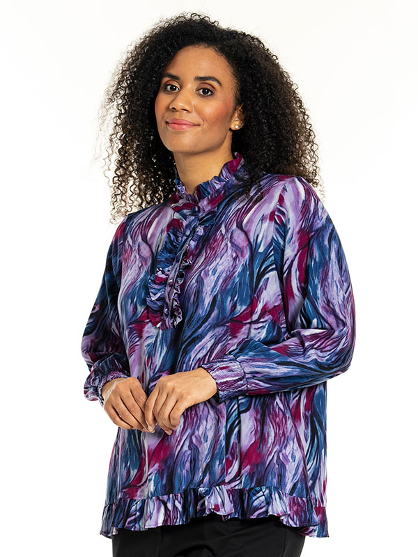 INGER - Plus Size Bluse fra Studio