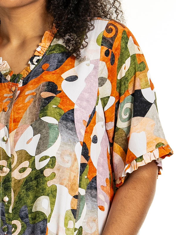 SALLY - Plus Size Kjole fra Studio