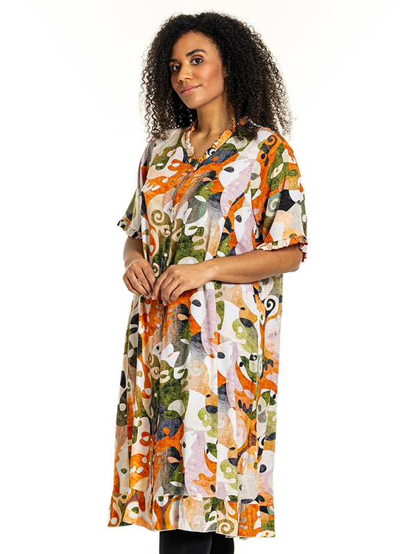 SALLY - Plus Size Kjole fra Studio