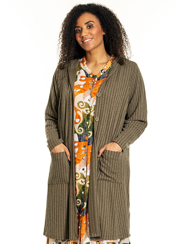 MARLENE - Plus Size Cardigan fra Studio