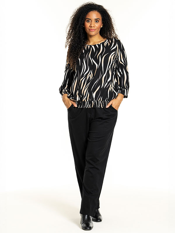 PAMELA - Plus Size Bluse fra Studio