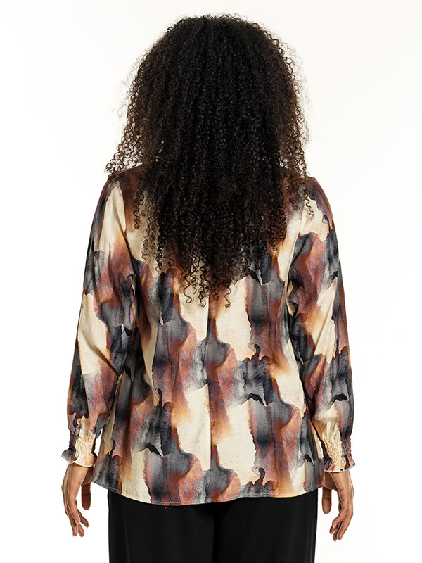 INGRED - Plus Size Bluse fra Studio