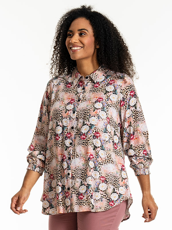 JEANNY - Plus Size Skjorte fra Studio
