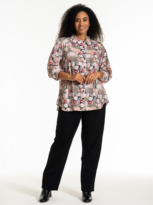 JEANNY - Plus Size Skjorte fra Studio