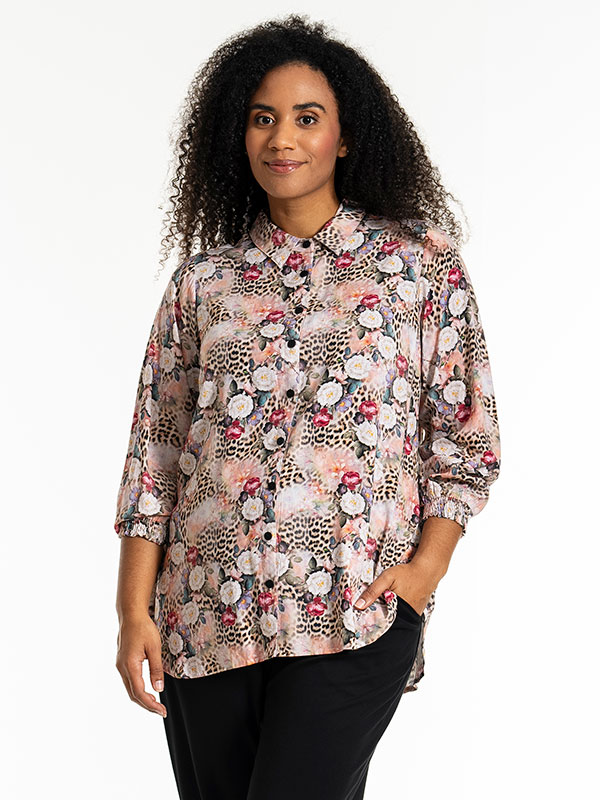 JEANNY - Plus Size Skjorte fra Studio
