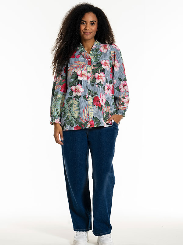 BONNI - Plus Size Bluse fra Studio