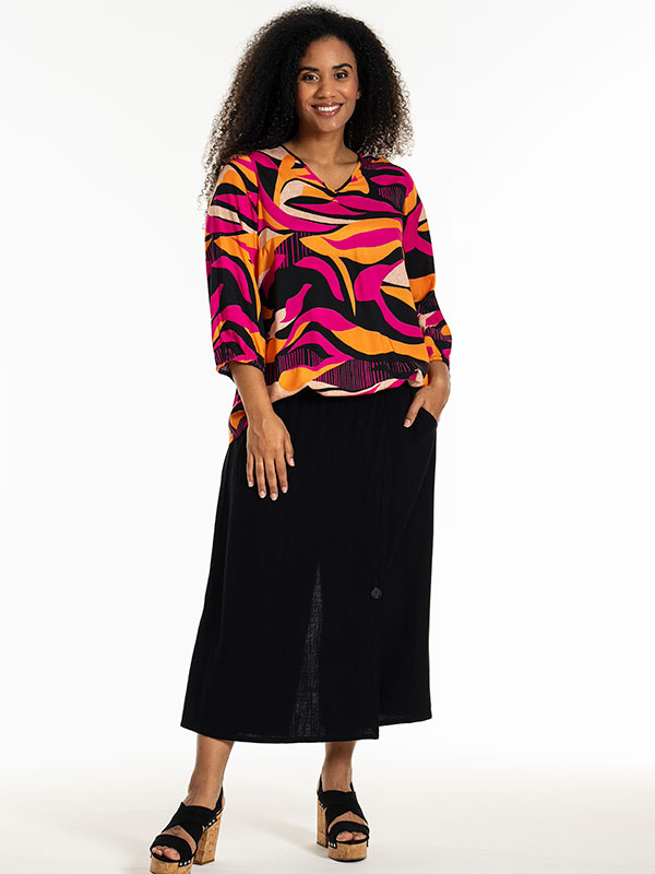 EMMY - Plus Size Bluse fra Studio