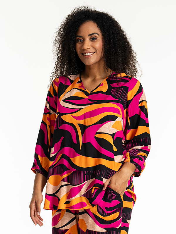 EMMY - Plus Size Bluse fra Studio