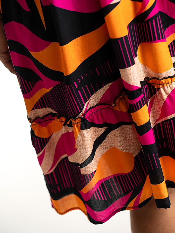 JEANETT - Plus Size Kjole fra Studio