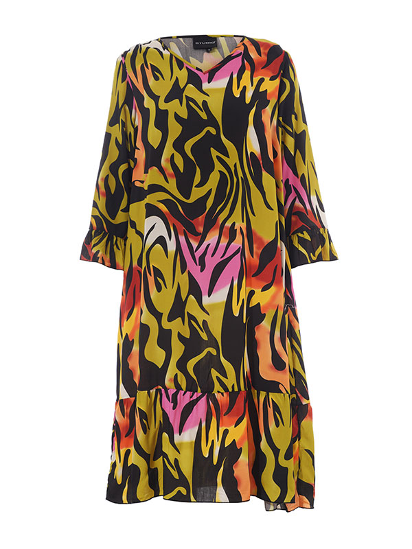 JUNNI - Plus Size Kjole fra Studio