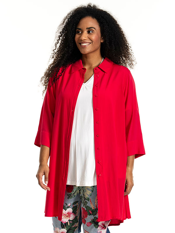 EMILIE - Plus Size Skjorte fra Studio