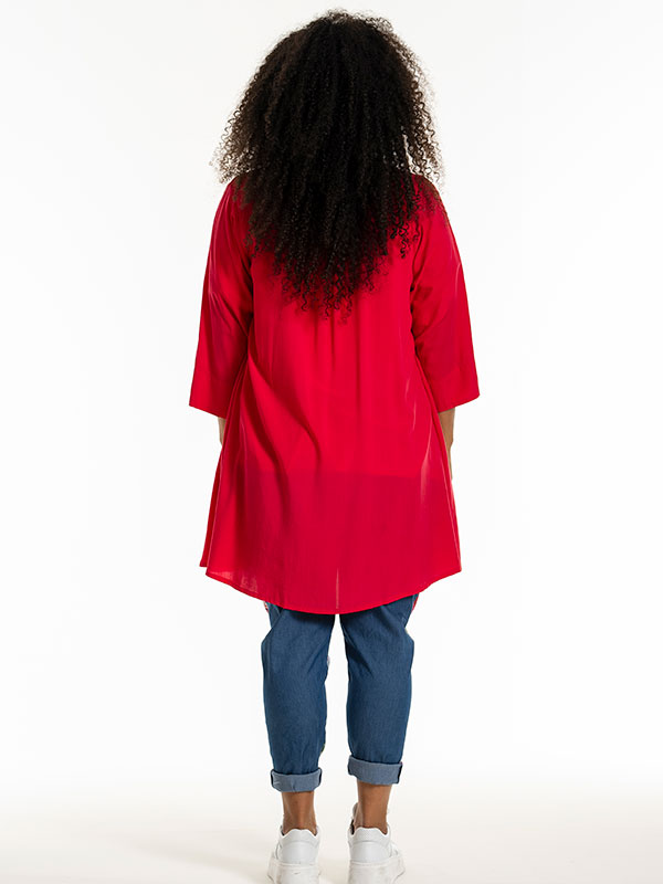 EMILIE - Plus Size Skjorte fra Studio