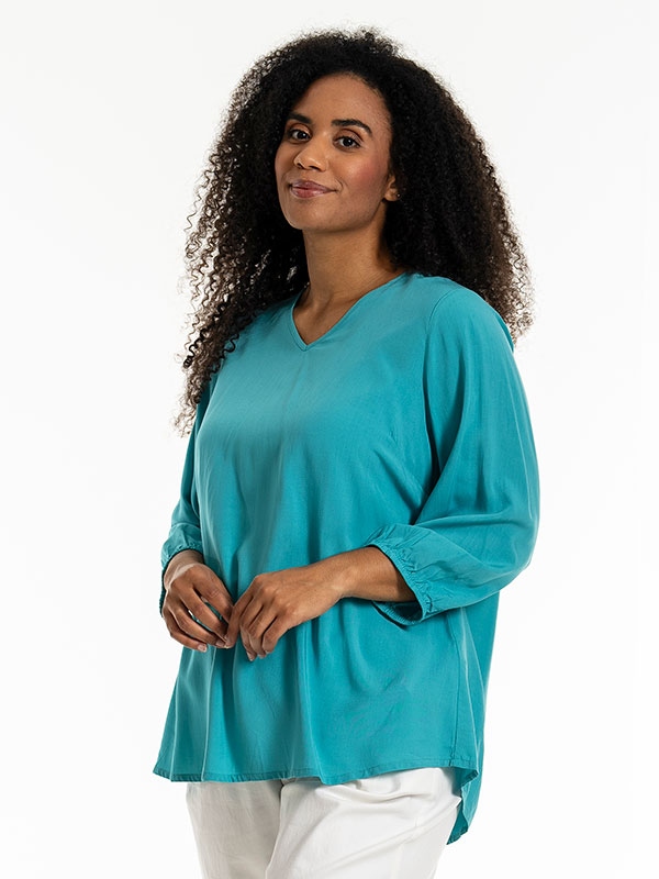 EMMY - Plus Size Bluse fra Studio