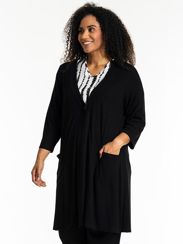 TERESE - Plus Size Cardigan fra Studio