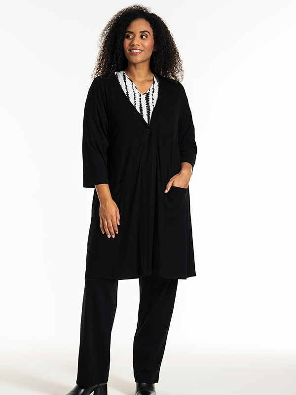 TERESE - Plus Size Cardigan fra Studio
