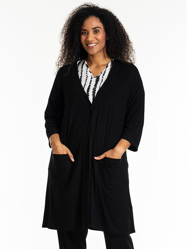 TERESE - Plus Size Cardigan fra Studio