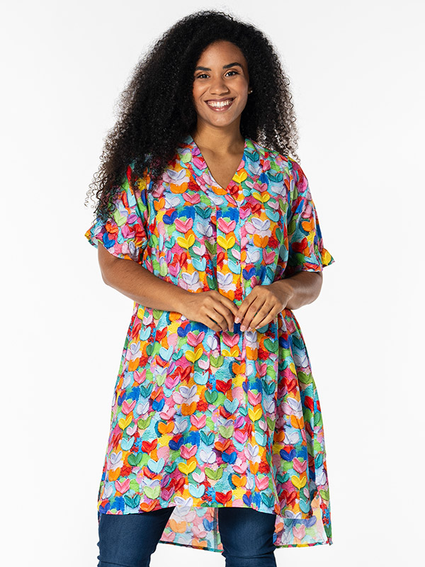 ELMA - Plus Size Tunika fra Studio