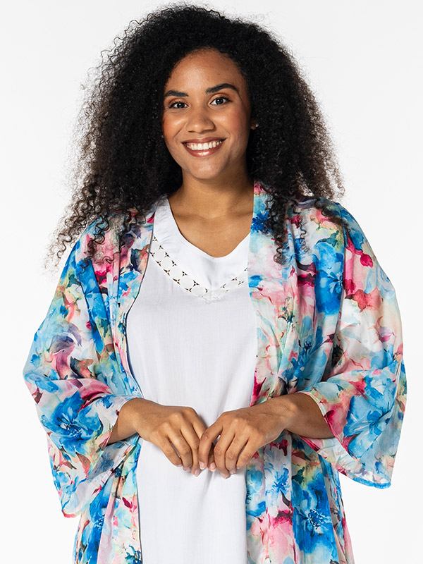 KATCHA - Plus Size Kimono fra Studio