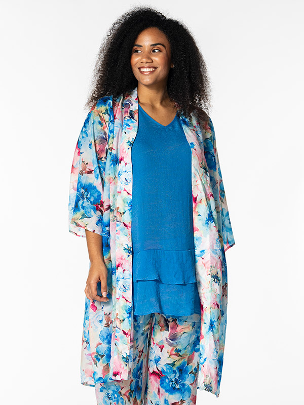 KATCHA - Plus Size Kimono fra Studio