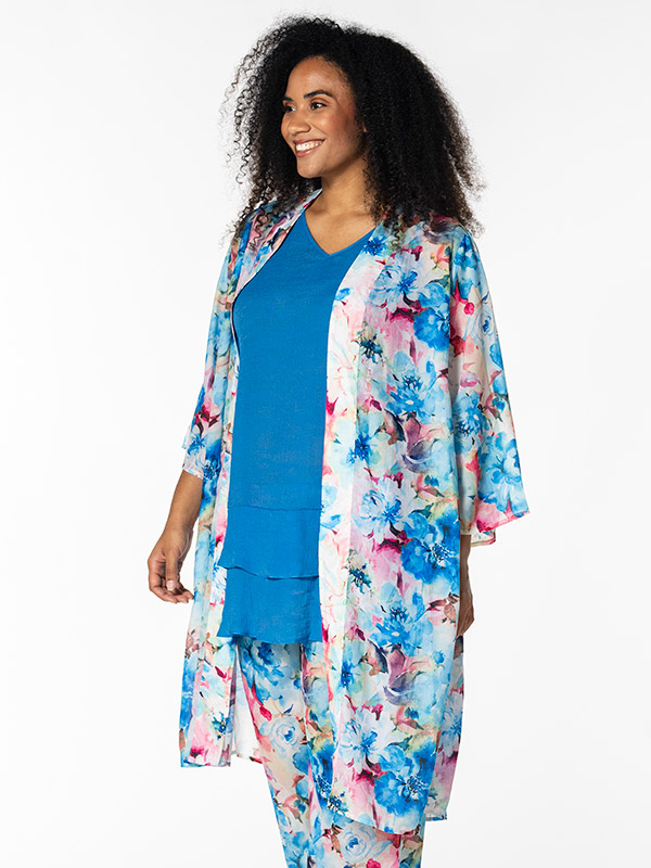 KATCHA - Plus Size Kimono fra Studio