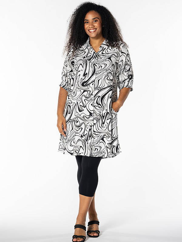 EMILIE - Plus Size Tunika fra Studio