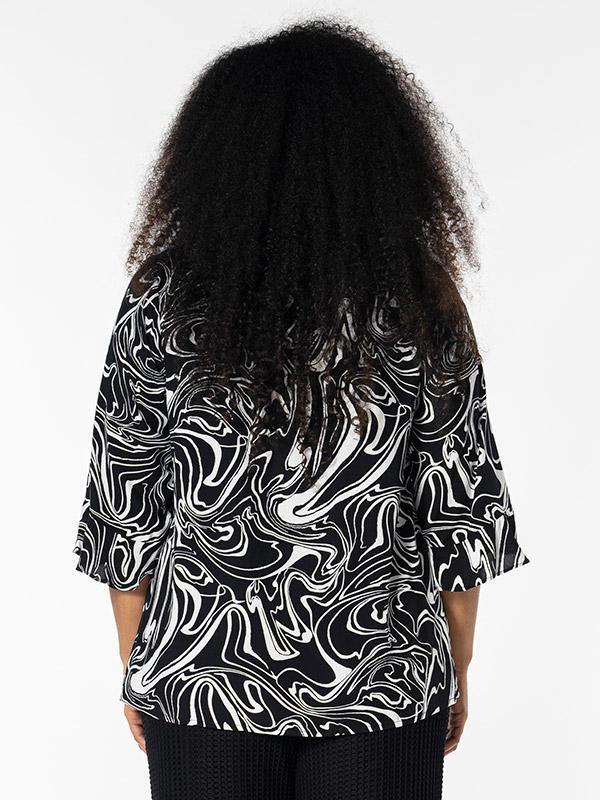 THERESA - Plus Size Bluse fra Studio