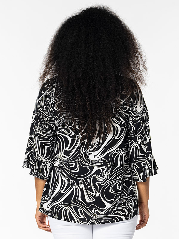 THERESA - Plus Size Bluse fra Studio