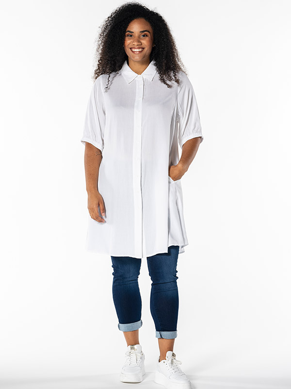 EMILIE - Plus Size Skjorte fra Studio