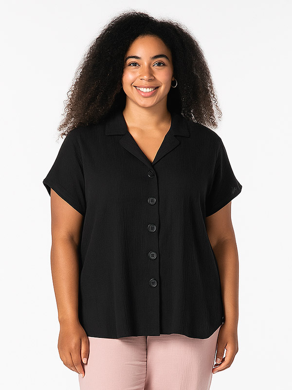 DARIA - Plus Size Skjorte fra Studio
