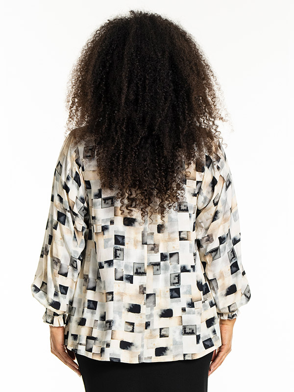 INGRED - Plus Size Bluse fra Studio