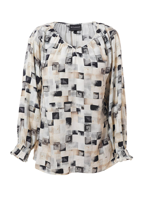 INGRED - Plus Size Bluse fra Studio