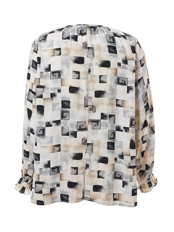 INGRED - Plus Size Bluse fra Studio