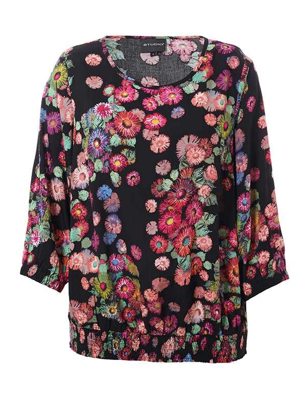 PAMELA - Plus Size Bluse fra Studio