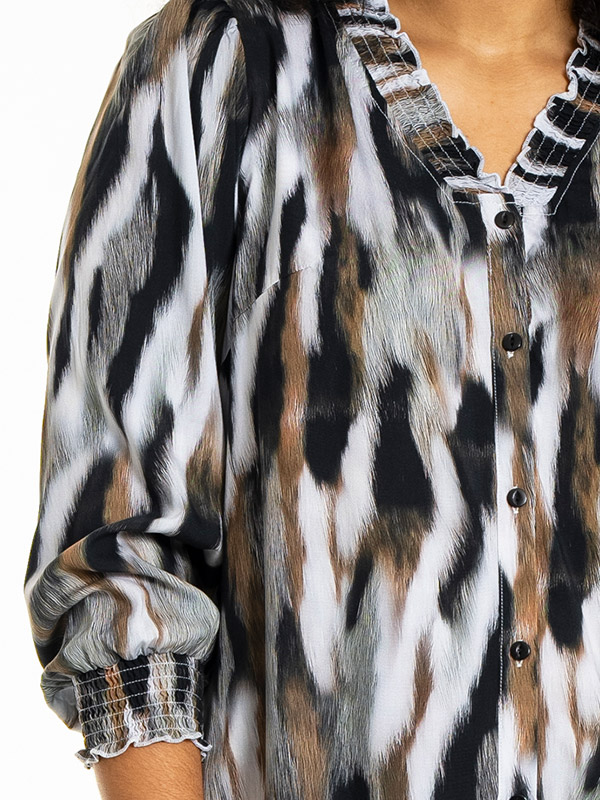 BONNI - Plus Size Bluse fra Studio