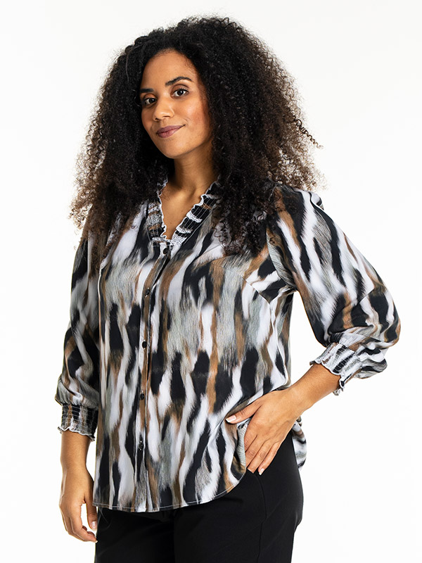 BONNI - Plus Size Bluse fra Studio