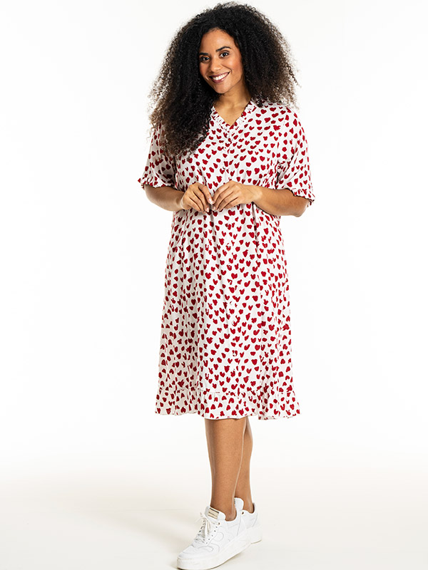 SALLY - Plus Size Kjole fra Studio