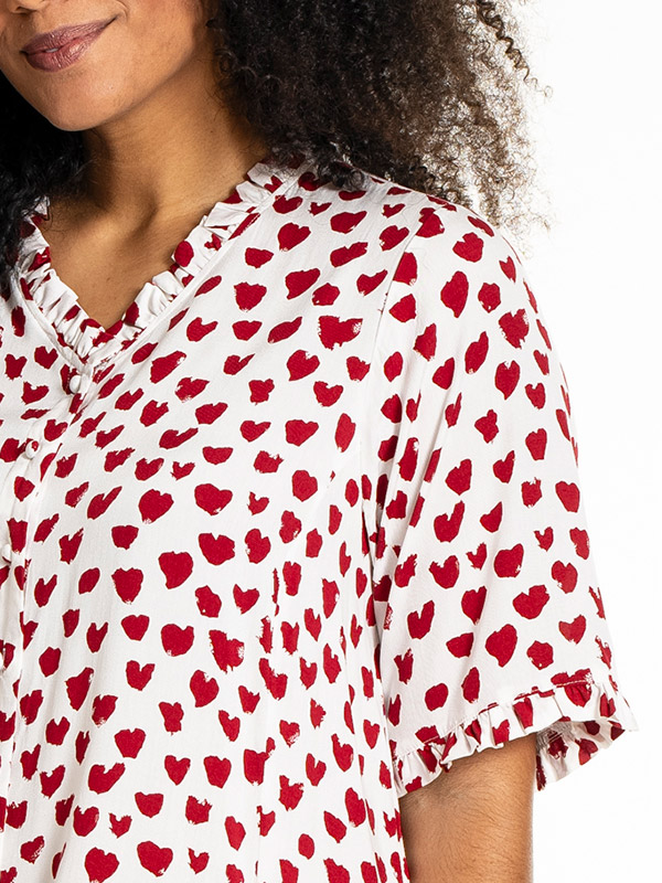 SALLY - Plus Size Kjole fra Studio