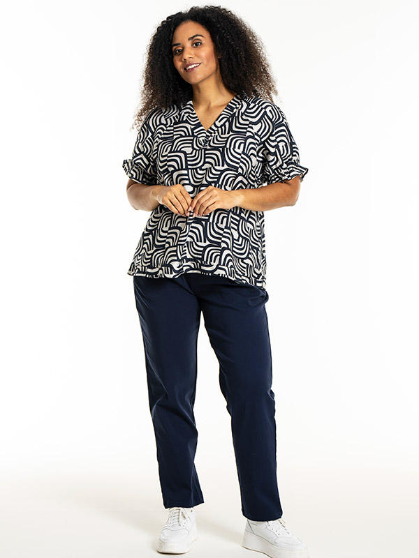 DASIE - Plus Size Bluse fra Studio