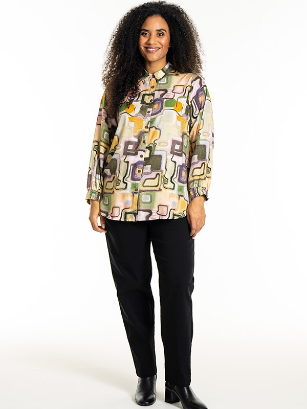 BITTA - Plus Size Skjorte fra Studio