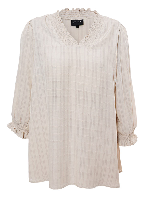 FEODORA - Plus Size Bluse fra Studio