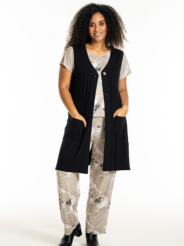 FRESIA - Plus Size Vest fra Studio