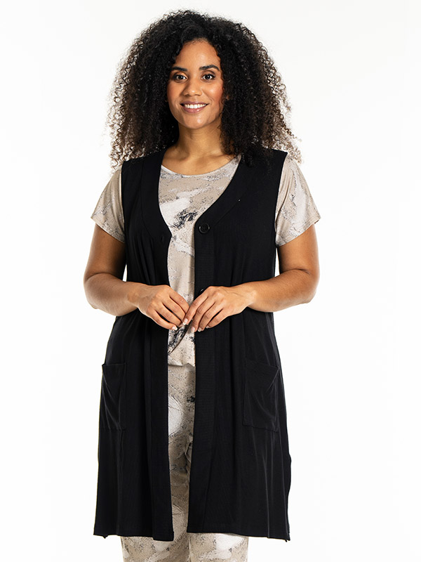 FRESIA - Plus Size Vest fra Studio