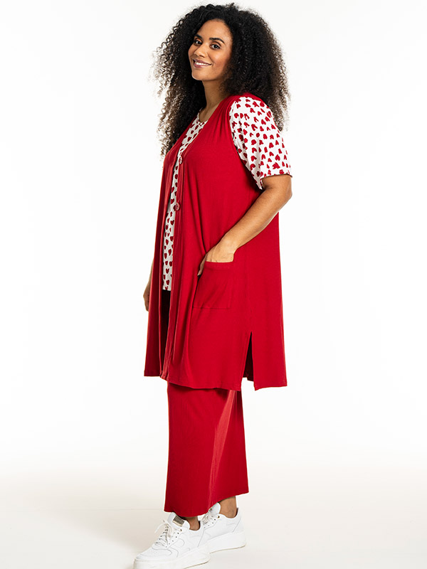 FRESIA - Plus Size Vest fra Studio