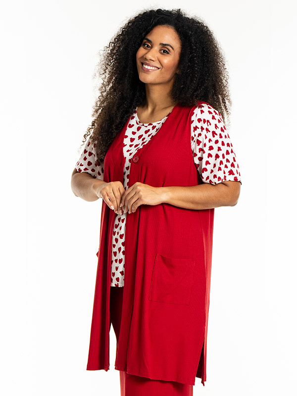 FRESIA - Plus Size Vest fra Studio