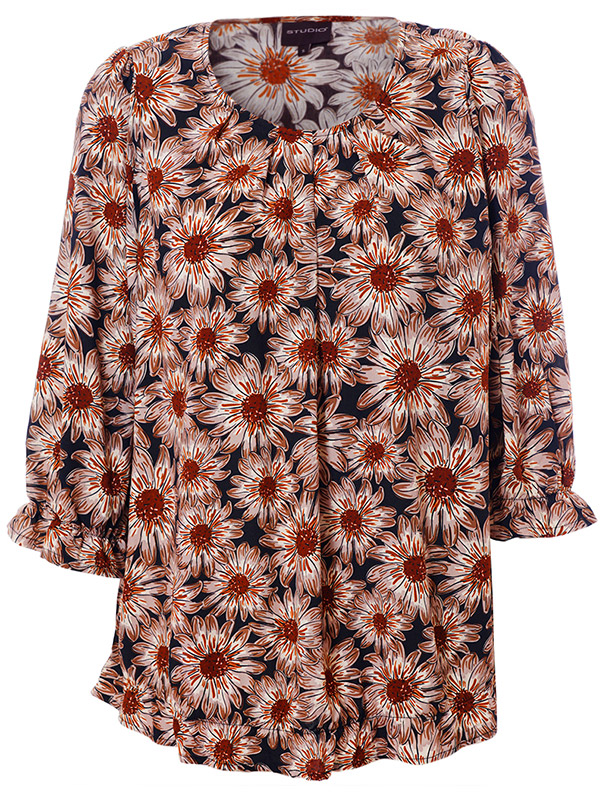 FARZANA - Plus Size Bluse fra Studio