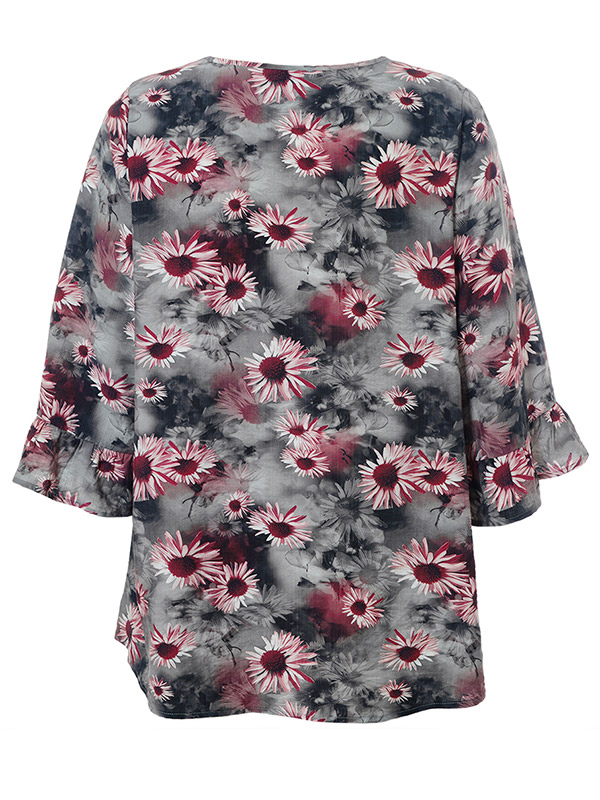 THERESA - Plus Size Bluse fra Studio
