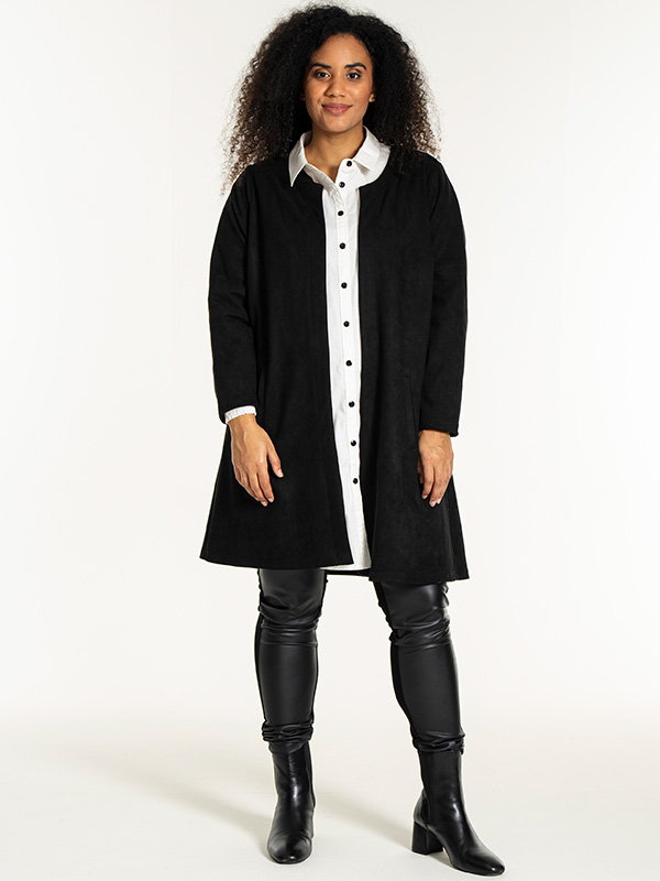 NEOMI - Plus Size Cardigan fra Studio